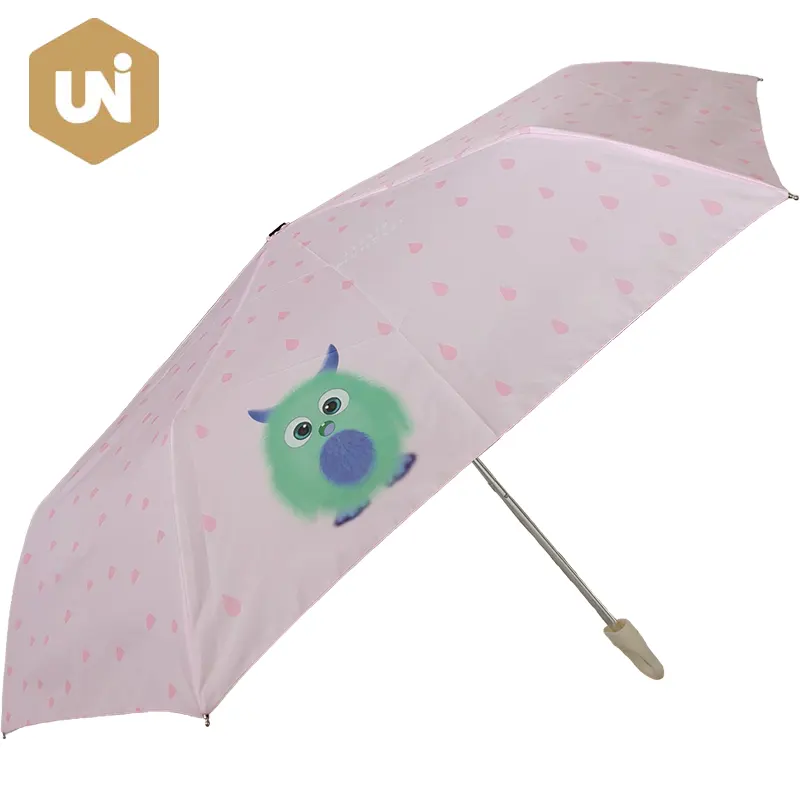 PERFUSORIUS et adorandum animal Folding Manual Open Umbrella