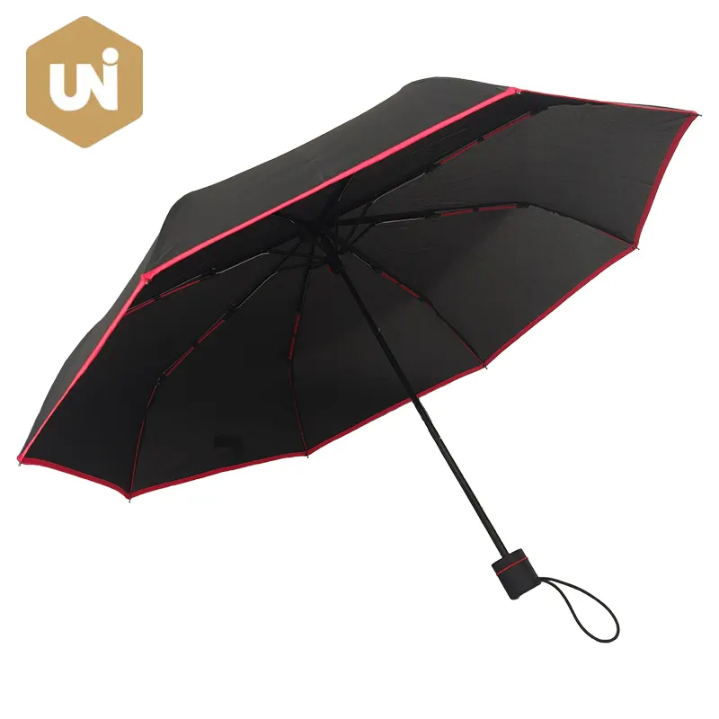 Umbrella Open Red Reflective Exue Manual